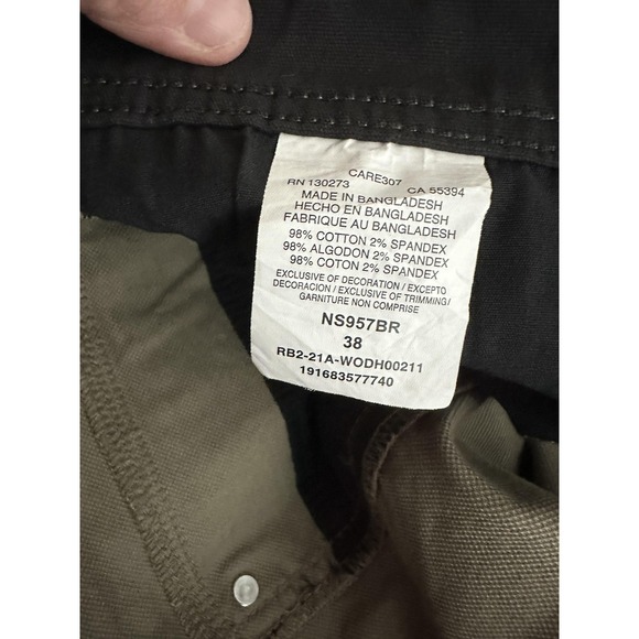 Wrangler ATG All Terrain Gear Shorts Mens 38 Beige Utility Cargo Outdoor Stretch - Picture 6 of 9